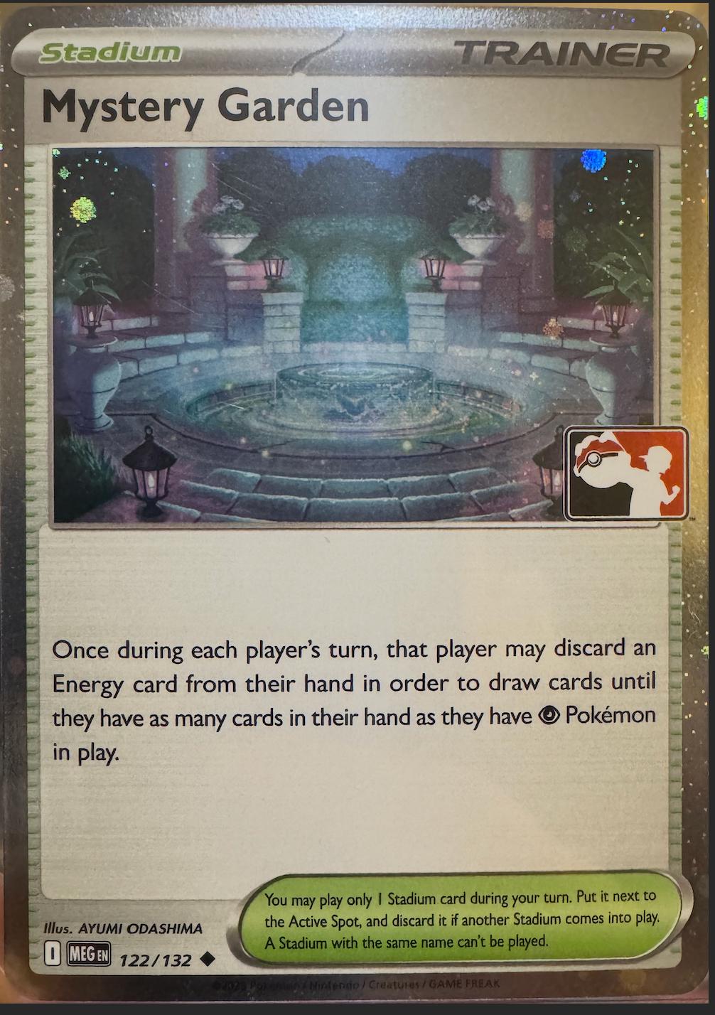 Mega Evolution Mystery Garden [Prize-Pack] Pokémon card